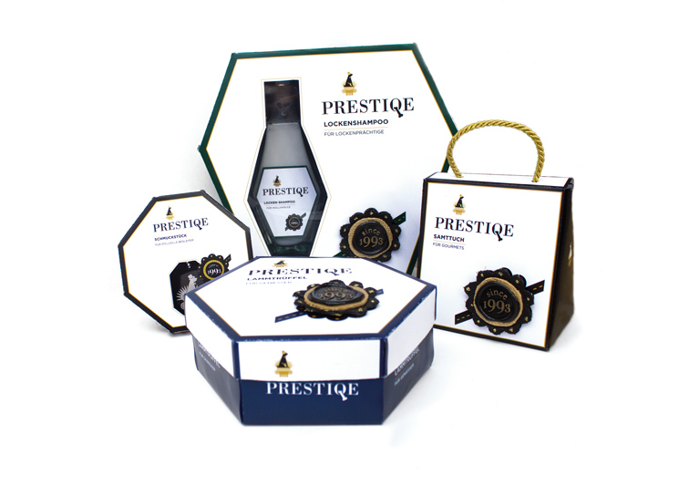 Packaging Verpackungsdesign für eine Luxus Marke