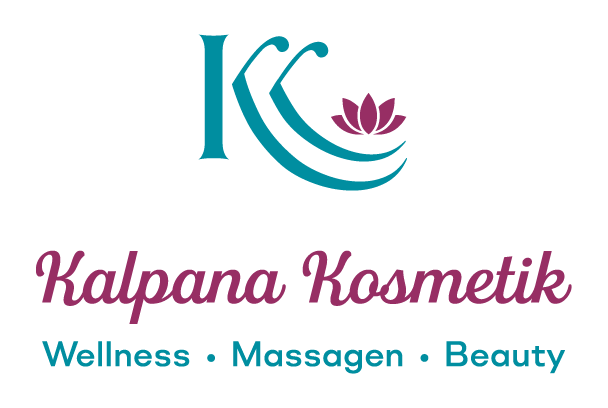 Logo Design aus den Initialen KK und der Lotusblume für ein Kosmetikstudio